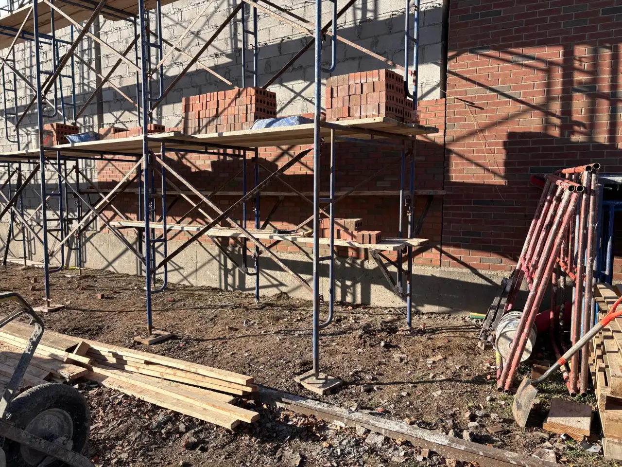 Masonry project by EC Construction LLC in Connecticut