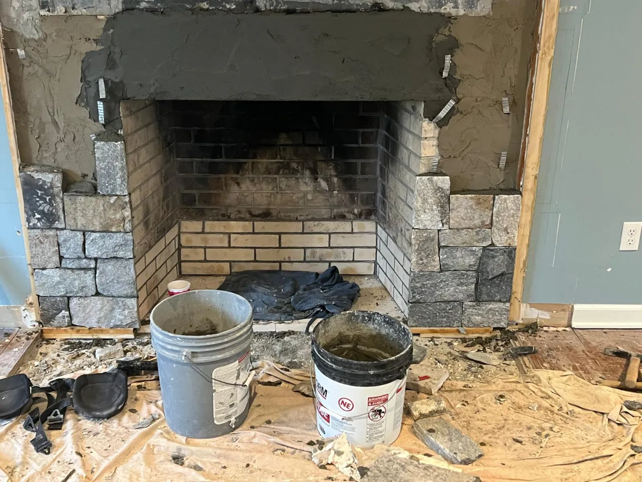 Masonry project by EC Construction LLC in Connecticut