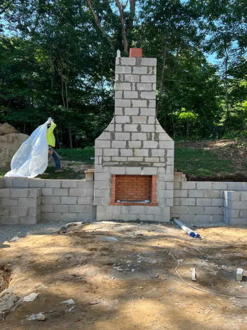 Masonry project by EC Construction LLC in Connecticut