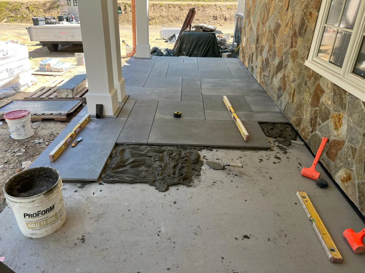 Masonry project by EC Construction LLC in Connecticut